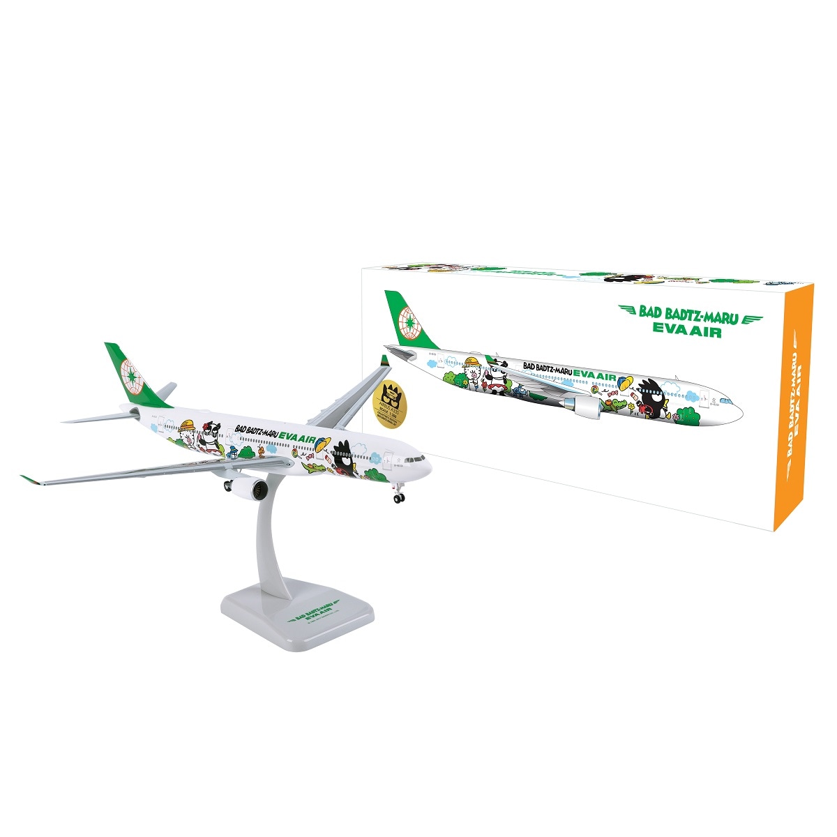 EVA AIR A330-300 Sanrio Travel Fun 1:200 Aircraft Model｜EVA SKY SHOP