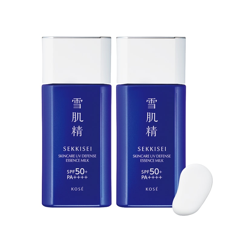 KOSE SEKKISEI Skincare UV Defense Essence Milk Duo｜EVA SKY SHOP