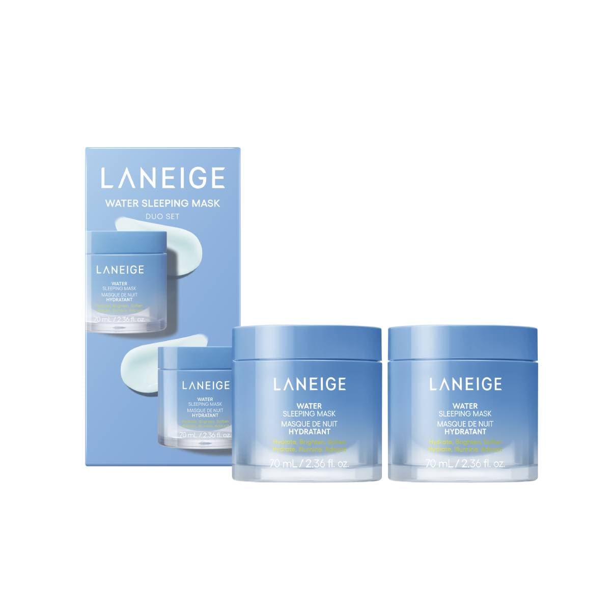 LANEIGE CICA & WATER SLEEPING MASK 2種セット LANEIGE Water Sleeping Mask Duo set｜EVA SKY SHOP