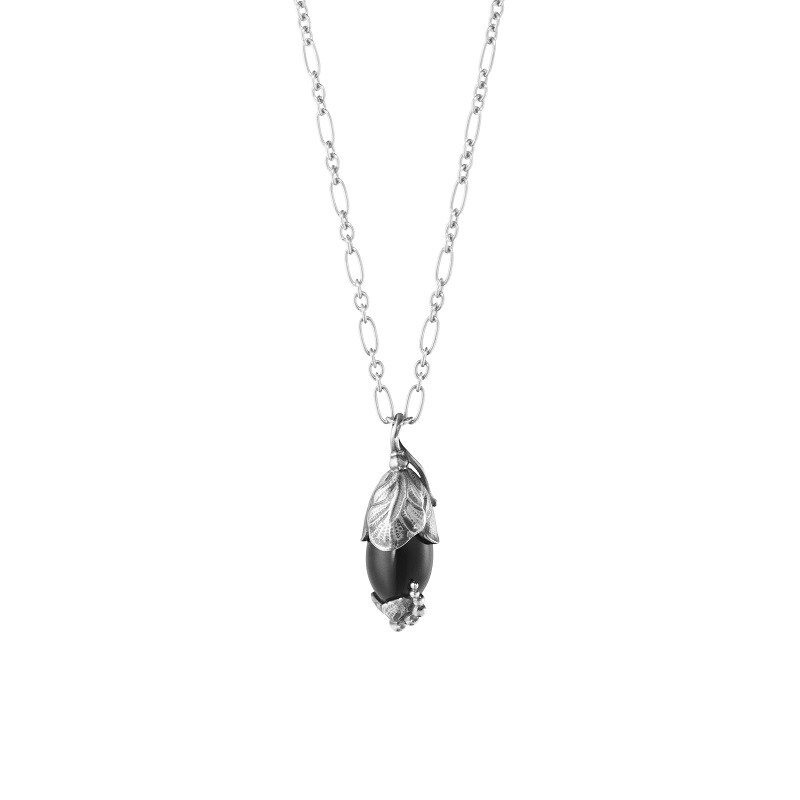 【純銀】銀盃 純銀 約92g Georg Jensen 喬治傑生551L MOONLIGHT GRAPES純銀項鍊| 項鍊