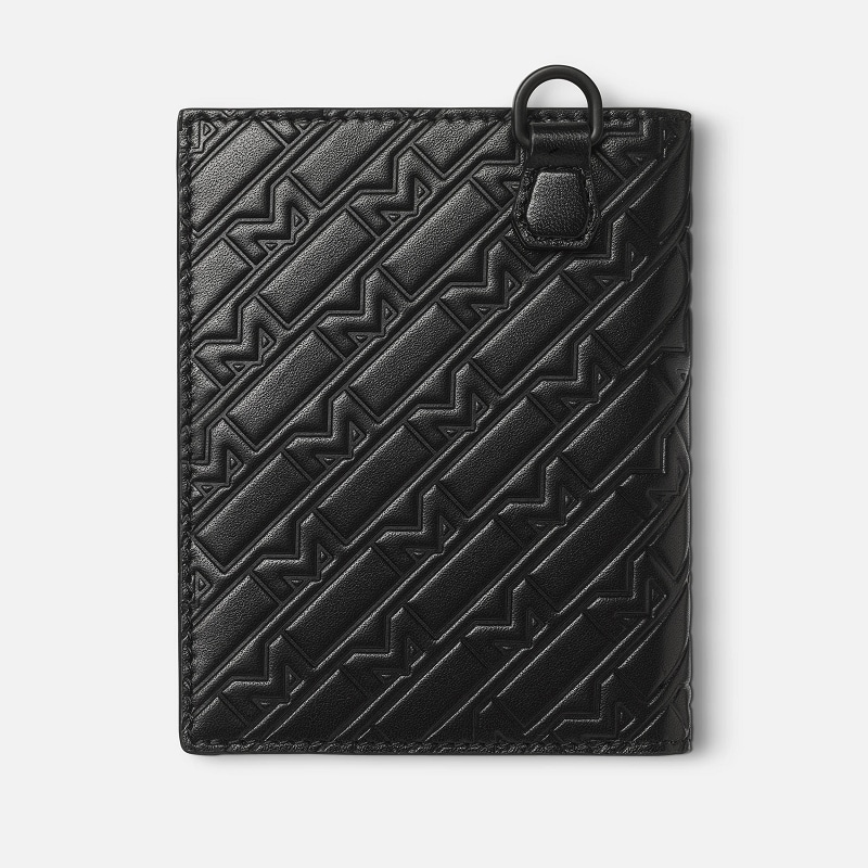 MONTBLANC 手帳  黒 MONTBLANC（筆記具、時計） モンブラン 手帳カバー メモ帳カバー
