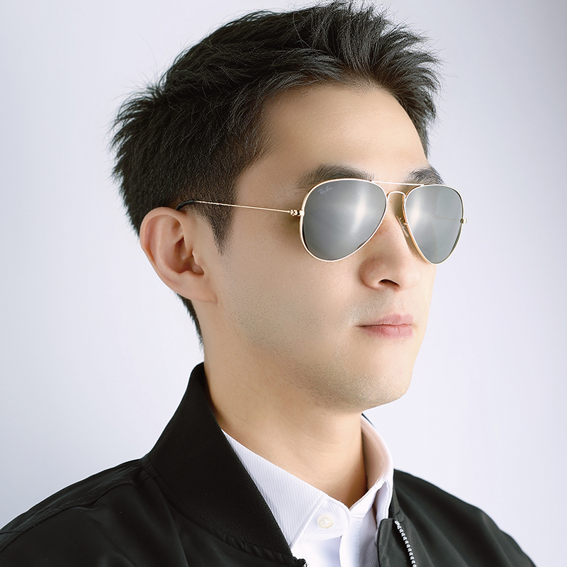 Ray-Ban RB3025 Aviator Sunglasses-Arista Gold/G-15 Green｜EVA SKY SHOP