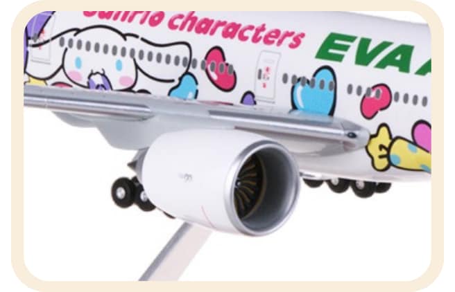 EVA AIR エバー航空 777-300ER ハローキティ LOLLY PH - メルカリ