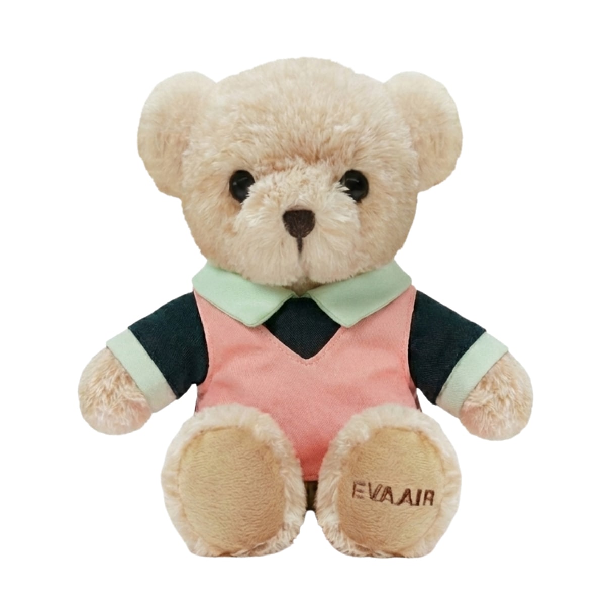 EVA AIR Flight Attendant Bear with Green Collar｜EVA SKY SHOP