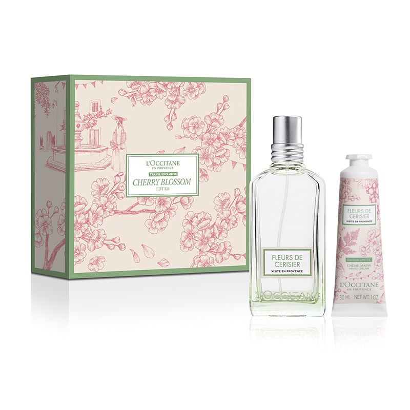 L'OCCITANE Cherry Blossom 2025 Eau De Toilette Set｜EVA SKY SHOP