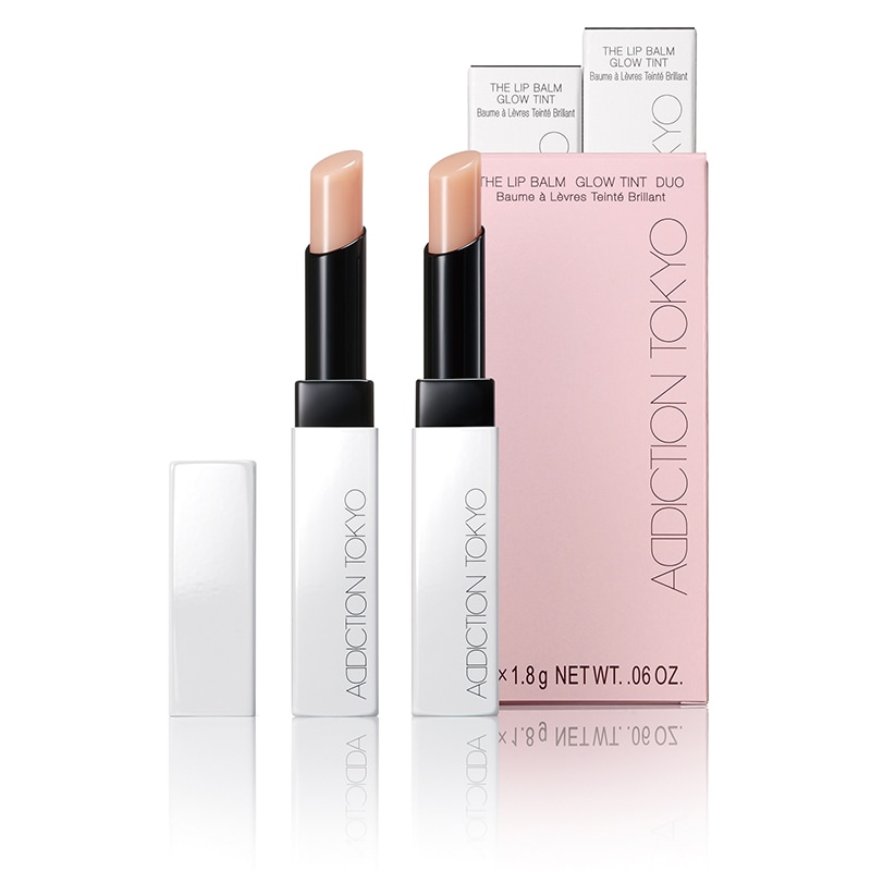 リップグロス ADDICTION TOKYO THE LIP BALM GLOW TINT ADDICTION Tokyo The Lip Balm Glow Tint Duo｜EVA SKY SHOP