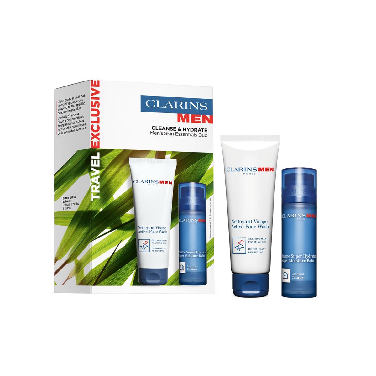 CLARINS Men Skin Essentiels｜EVA SKY SHOP