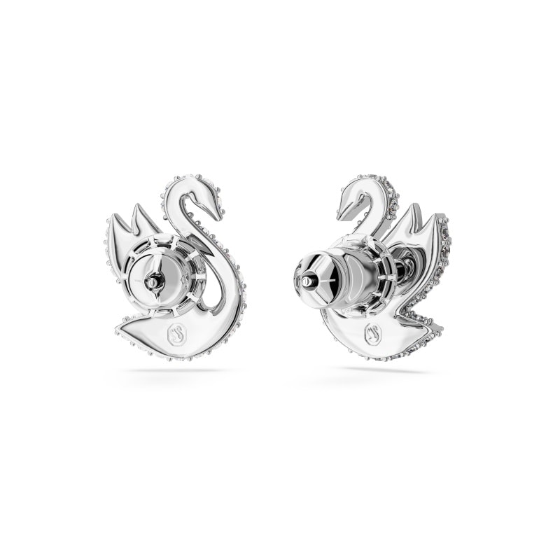 その他 swan crystal SWAROVSKI Iconic Swan Earrings｜EVA SKY SHOP