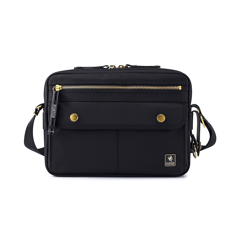 PORTER INTERNATIONAL New Heat Shoulder Bag - Black｜EVA SKY SHOP