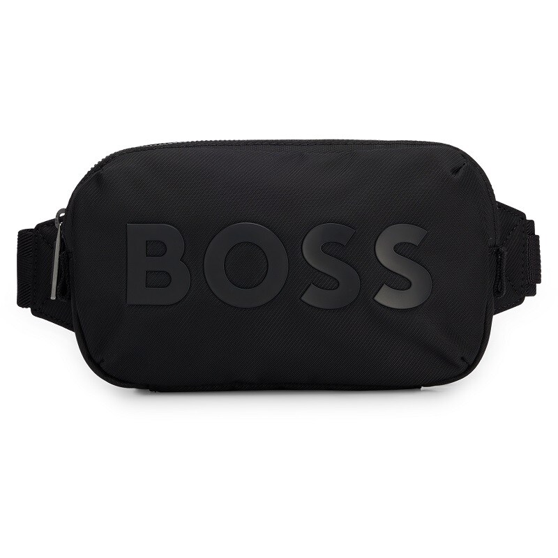 BOSS Logo Belt Bag in Patterned Fabric｜EVA SKY SHOP