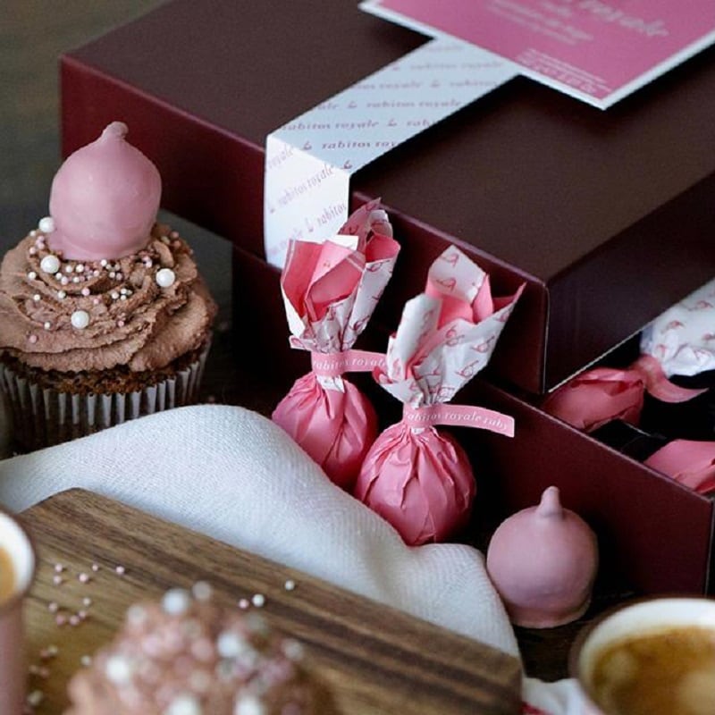 rabitos royale チョコレート　142g✖︎2(2個セット) RABITOS ROYALE Dark Chocolate Fig Bonbon｜EVA SKY SHOP