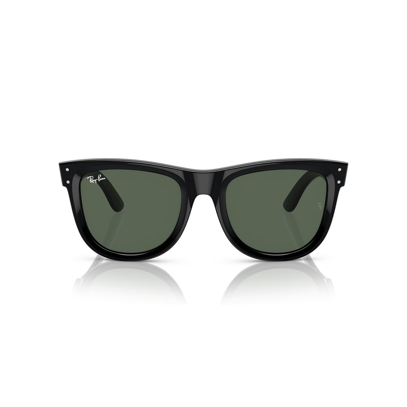 Ray-Ban Wayfarer Reverse Sunglasses-Black/Dark Green｜EVA SKY SHOP