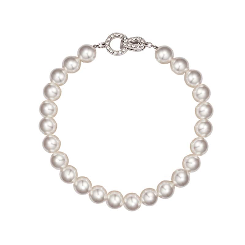 【HYERES LOR】H Edition Silver H pearl necklace Designer fashion, Seoul-fully created | W Concept