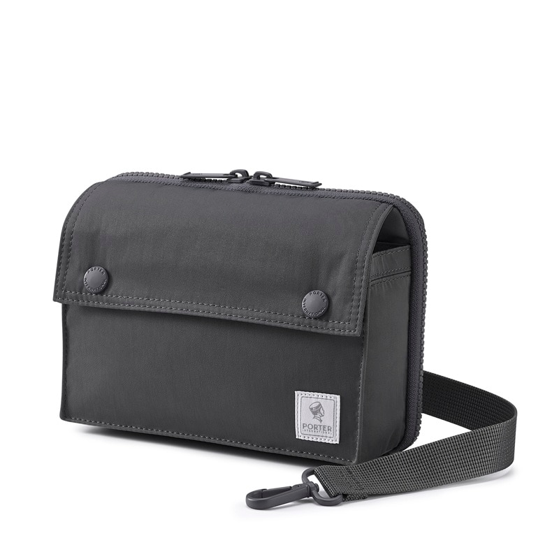 PORTER INTERNATIONAL MID Shoulder Bag (M) – Gray｜EVA SKY SHOP