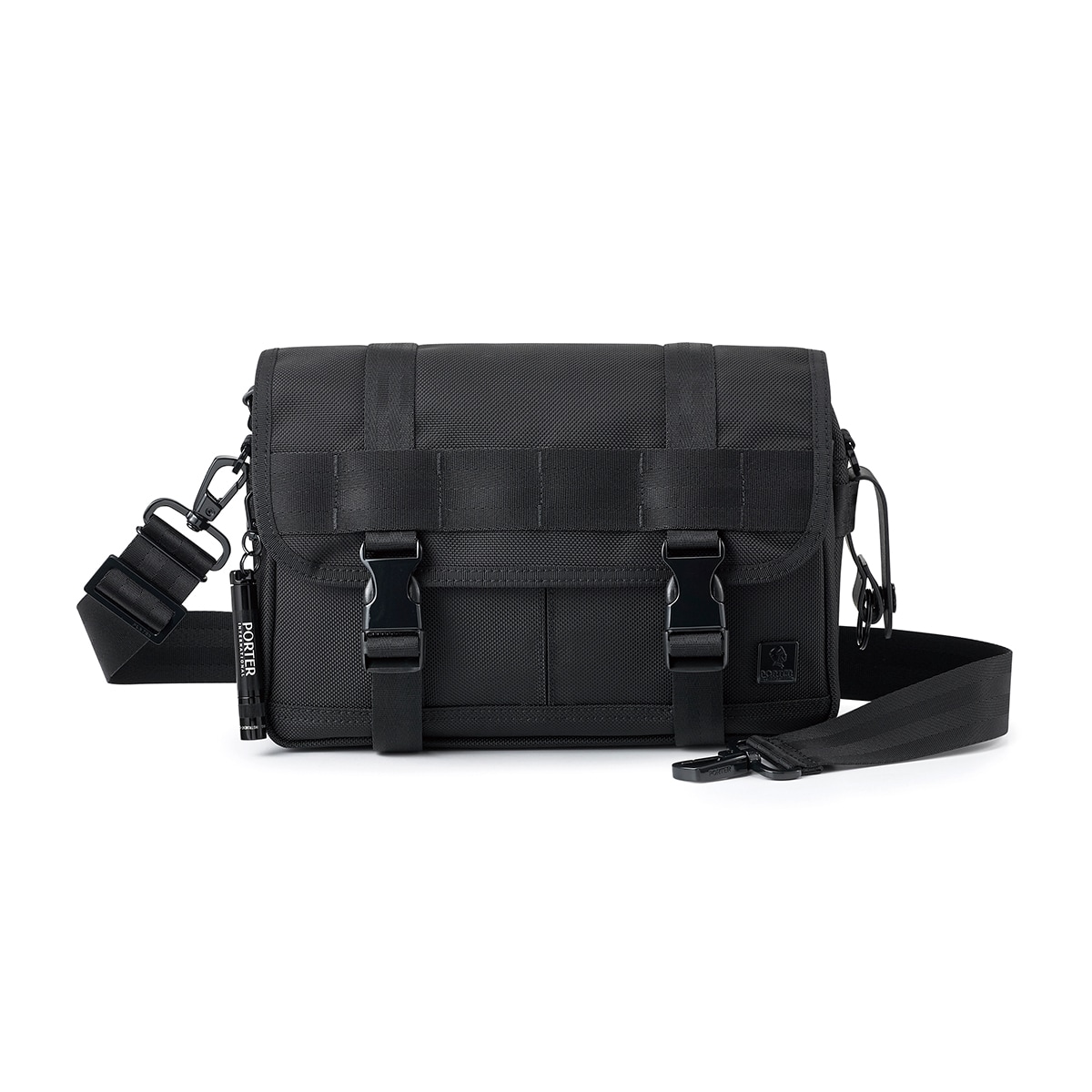 PORTER INTERNATIONAL NEW HEAT Shoulder Bag – Black｜EVA SKY SHOP