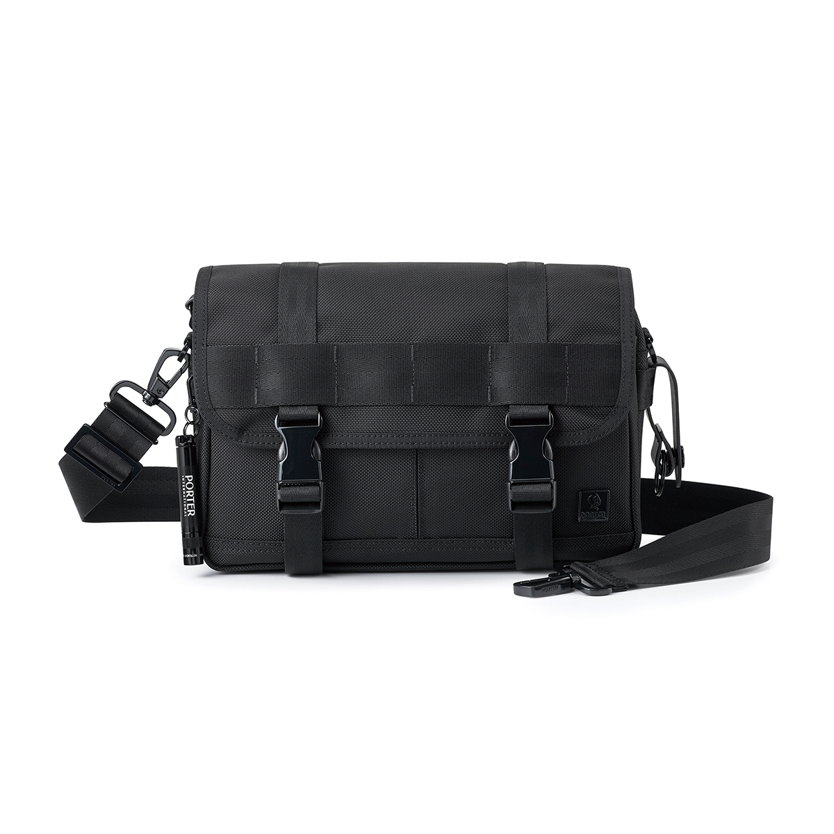 PORTER INTERNATIONAL NEW HEAT Shoulder Bag – Black｜EVA SKY SHOP