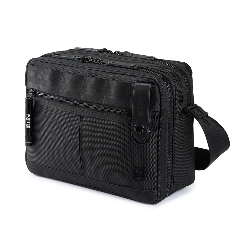 PORTER INTERNATIONAL NEW HEAT Shoulder Bag - JET BLACK｜EVA SKY SHOP