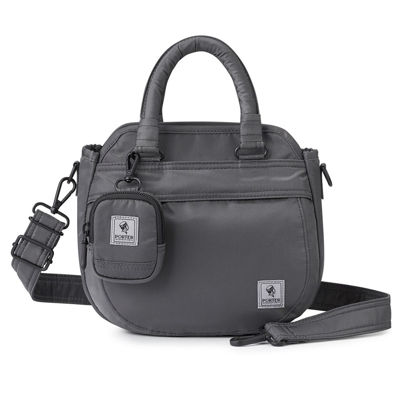 PORTER INTERNATIONAL HARBOR Handbag - GRAY｜EVA SKY SHOP