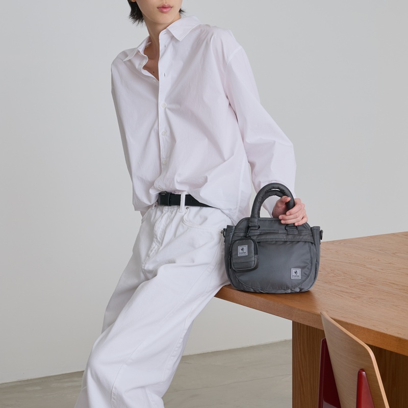 PORTER INTERNATIONAL HARBOR Handbag - GRAY｜EVA SKY SHOP