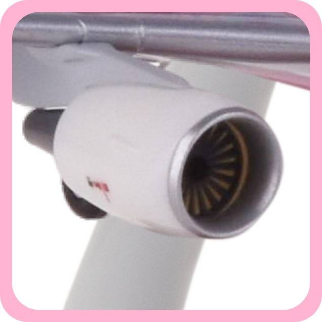 EVA AIR A321-200 Sanrio Pinky Jet 1:200 Aircraft Model｜EVA